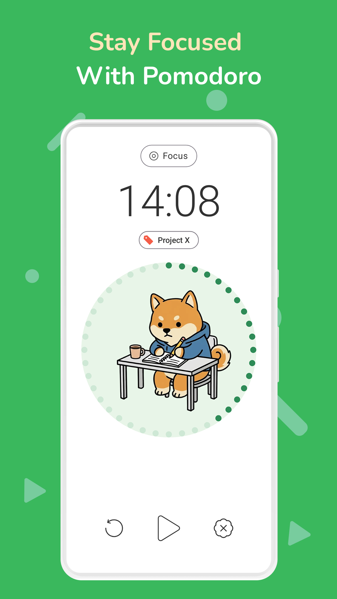 Petpomo app screen